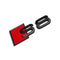 AD-S8, Audi S8 3D Trunk Badge