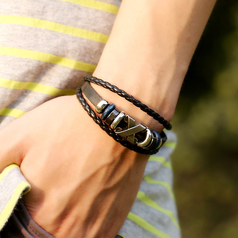 BA-DK028, Leather Bracelet