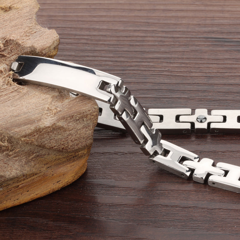 BA-GS8403, Stainless Steel Couple Bracelet
