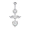BER-2631,Surgical Stainless Steel Belly Ring
