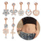 BER-2695,Surgical Stainless Steel Belly Ring