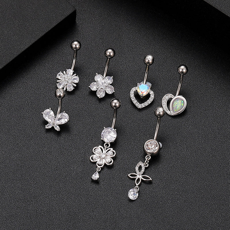 BER-2696,Surgical Stainless Steel Belly Ring