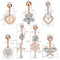 BER-2696,Surgical Stainless Steel Belly Ring