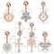 BER-2697,Surgical Stainless Steel Belly Ring