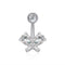 BER-2699,Surgical Stainless Steel Belly Ring