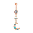 BER-2749,Surgical Stainless Steel Belly Ring