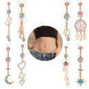 BER-2750,Surgical Stainless Steel Belly Ring