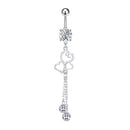 BER-2751,Surgical Stainless Steel Belly Ring
