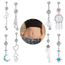 BER-2752,Surgical Stainless Steel Belly Ring
