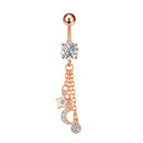 BER-2753,Surgical Stainless Steel Belly Ring