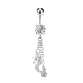 BER-2753,Surgical Stainless Steel Belly Ring