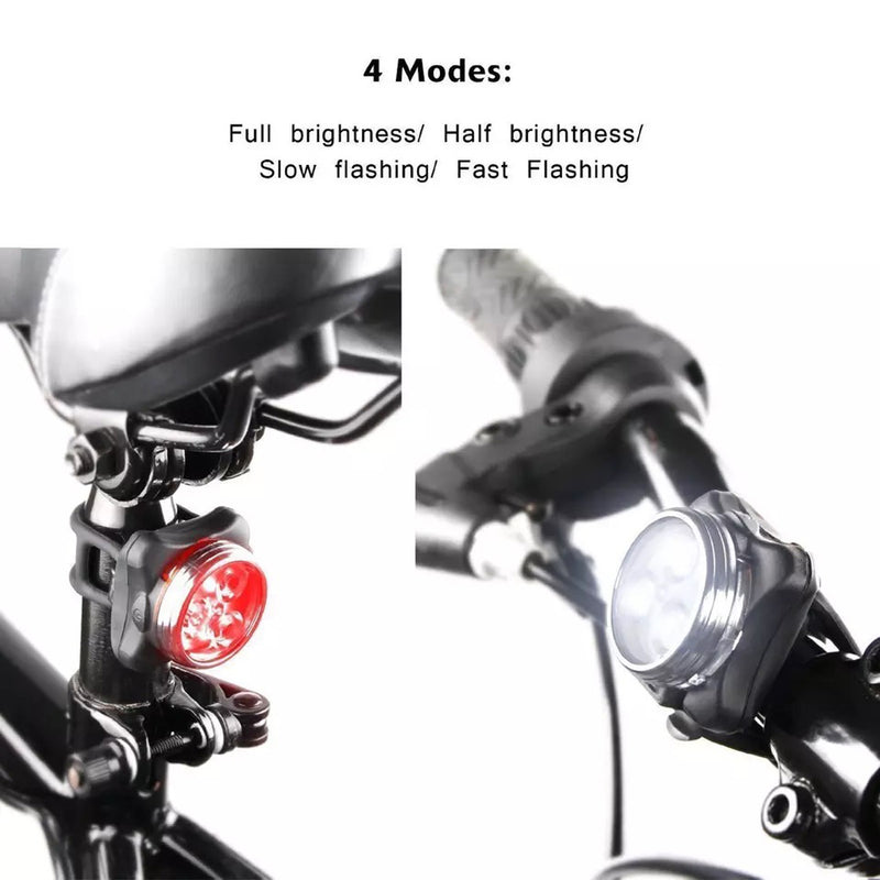 Bike Light - BL-001, Bicycle Head & Tail Light Set