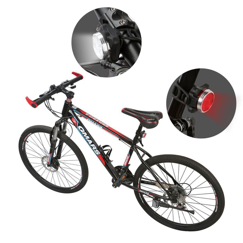 Bike Light - BL-001, Bicycle Head & Tail Light Set