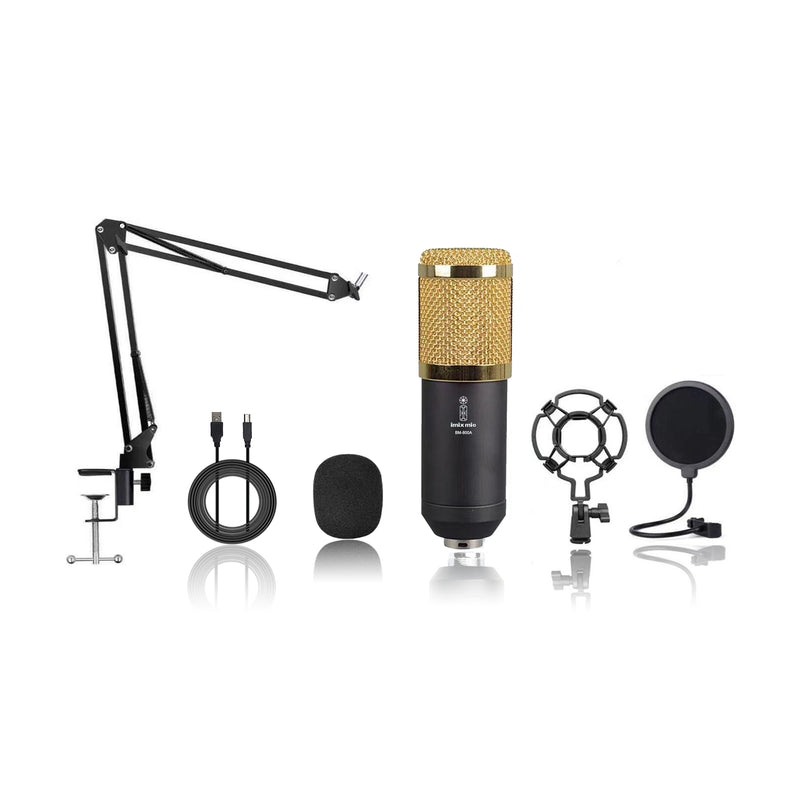 Microphone - BM-800A, USB Condenser Microphone Combo Set