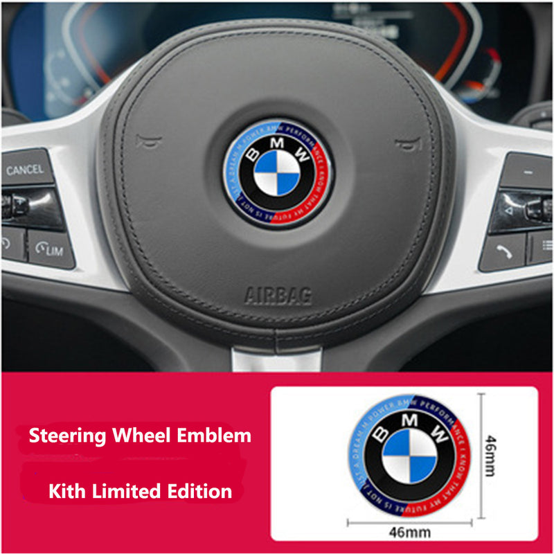 BMW-KITH-46, BMW Kith Limited Edition Steering Wheel Emblem