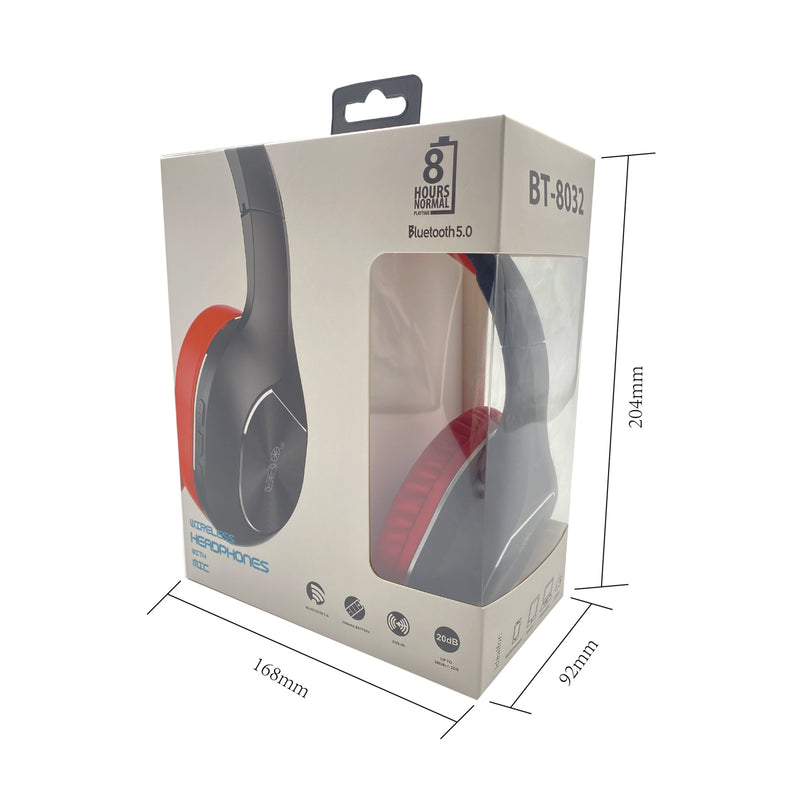 DJ Headphone - BT-8032, Bluetooth & Cored DJ Headphone
