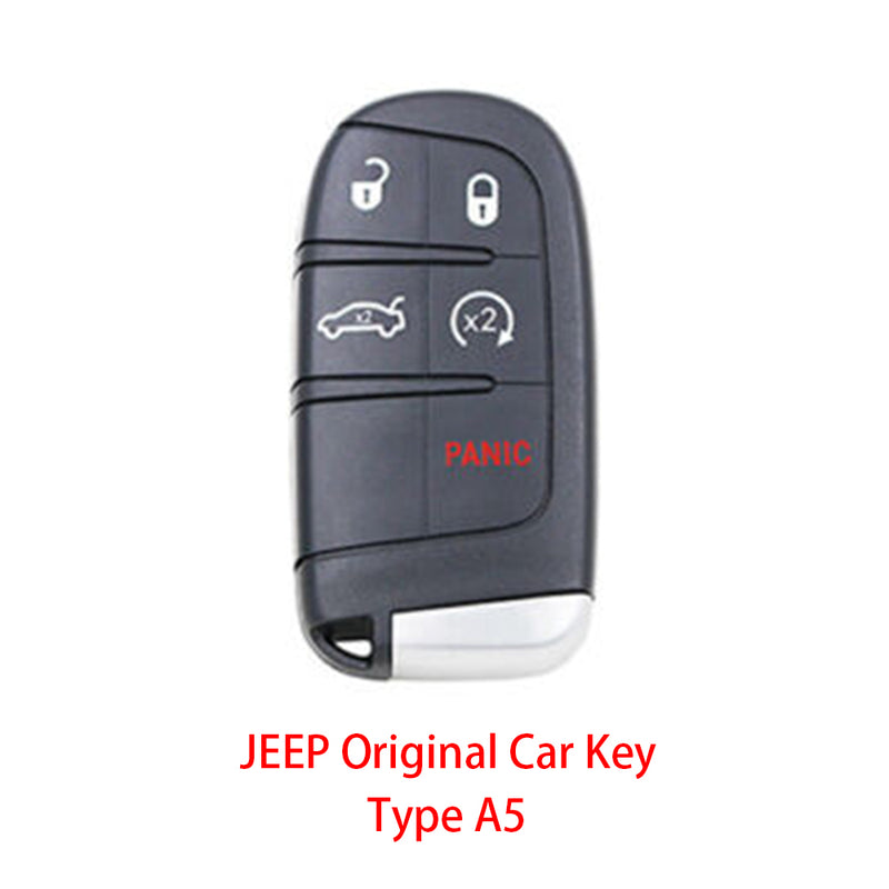 CKC-JEEP-A5, Jeep Type A5 Car Key TPU Case & Holder