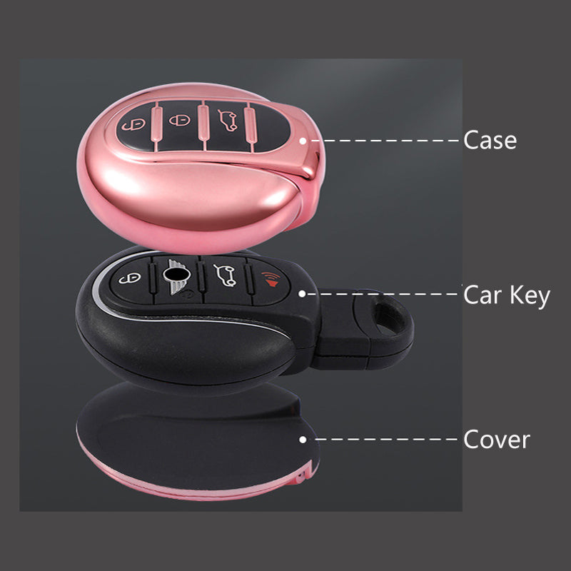 CKC-MINI-A, MINI Type A Car Key TPU Case & Holder