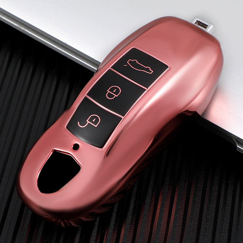 CKC-PORSCHE-A, Porsche Type A Car Key TPU Case & Holder