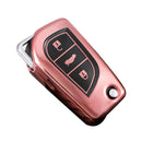 CKC-TOYOTA-C3, Toyota Type C3 Car Key TPU Case & Holder