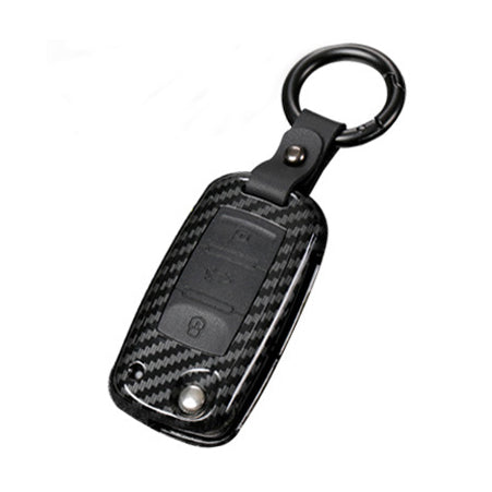 CKC-VW-A-CF, VW Type A Car Key Carbon Fibre Look Case & Holder