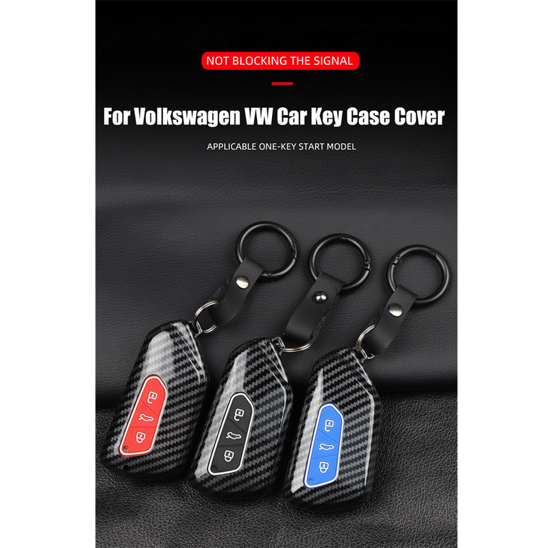 CKC-VW-H-CF, VW Type H Car Key Carbon Fibre Look Case & Holder