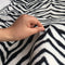 CP-ZEBRA, Faux Fur Zebra Print Rug