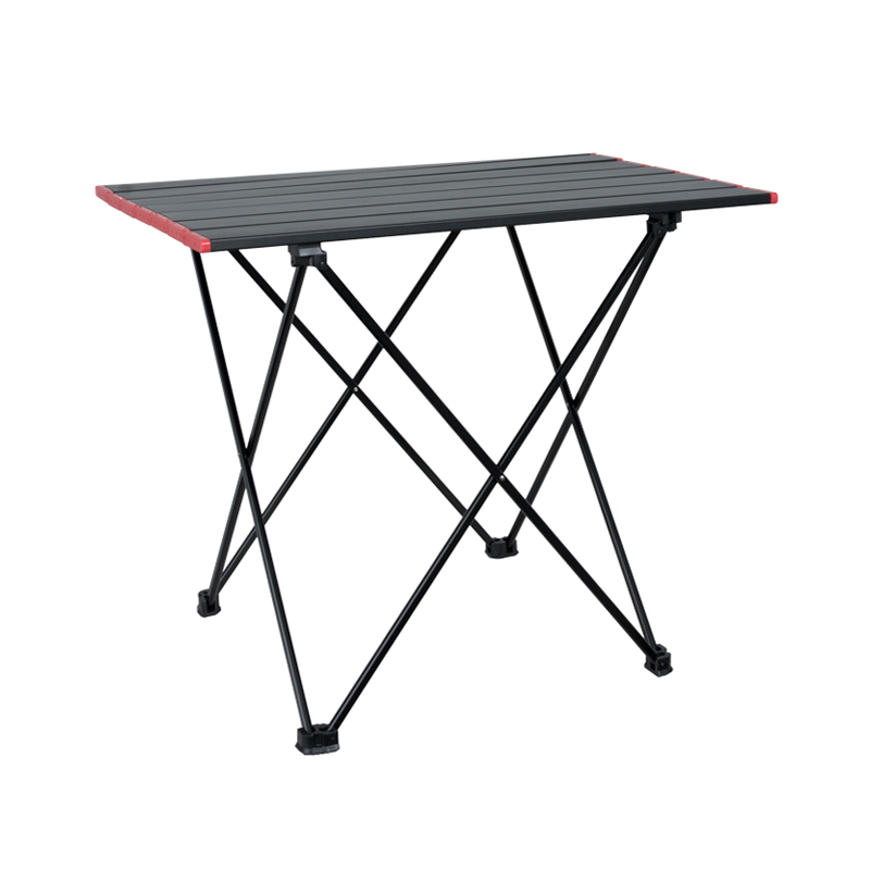 CPT-001-L-BK, Ultra Compact Folding Aluminium Table