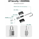 DCL-LF193, 3 Digital Code Padlock