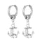 ER-EQ0135, Stainless Steel Anchor Earrings