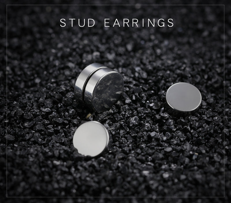 Earrings - ER-GE348, Magnetic Stud Earrings