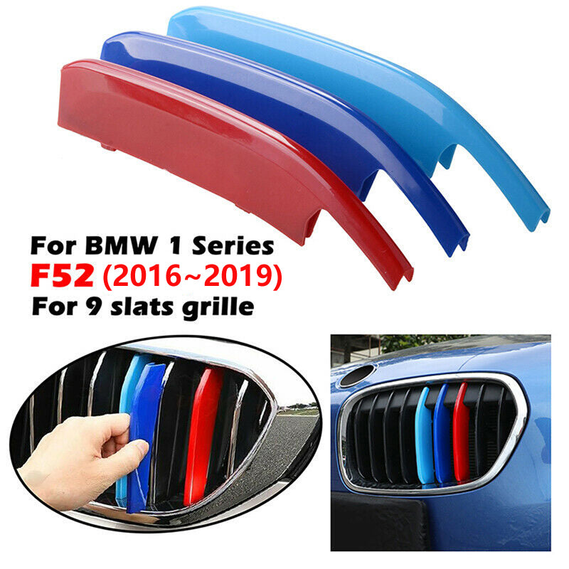 FSC-1S-F52-9, BMW 3 Color Front Grille Strip Cover Clips
