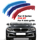 FSC-GT3-F34-9, BMW 3 Series GT Color Front Grille Strip Cover Clips