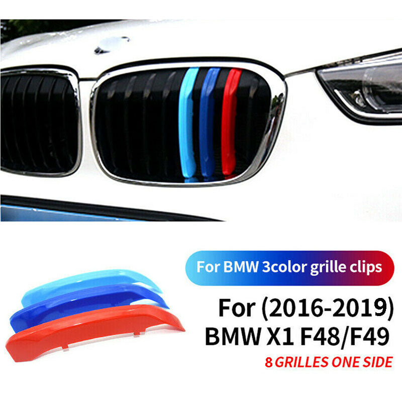 FSC-X1-F48F49-8, BMW 3 Color Front Grille Strip Cover Clips