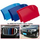 FSC-X6-F16-7, BMW X6 F16, 3 Color Front Grille Strip Cover Clips