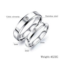 RG-GJ655, Stainless Steel Couple Rings