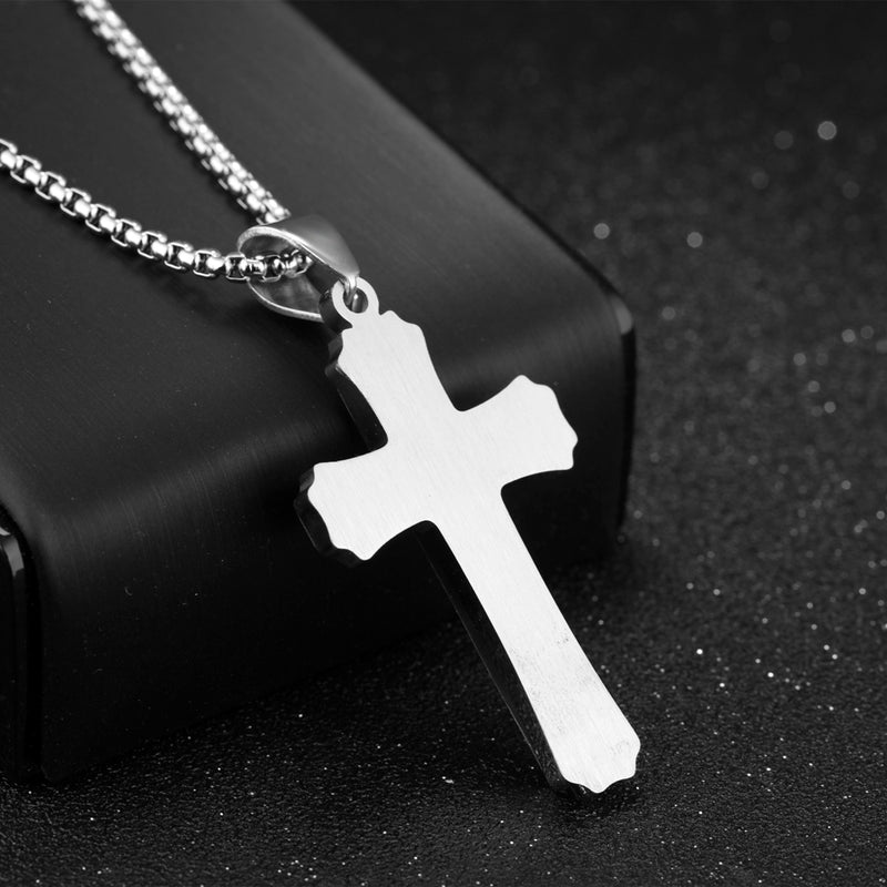 NL-GX1213, Stainless Steel Cross Necklace