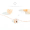 Necklace, NL-GX1564, Ladies Maple Leaf Necklace