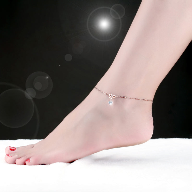 AB-GZ024, Stainless Steel Ladies Ankle Bracelet