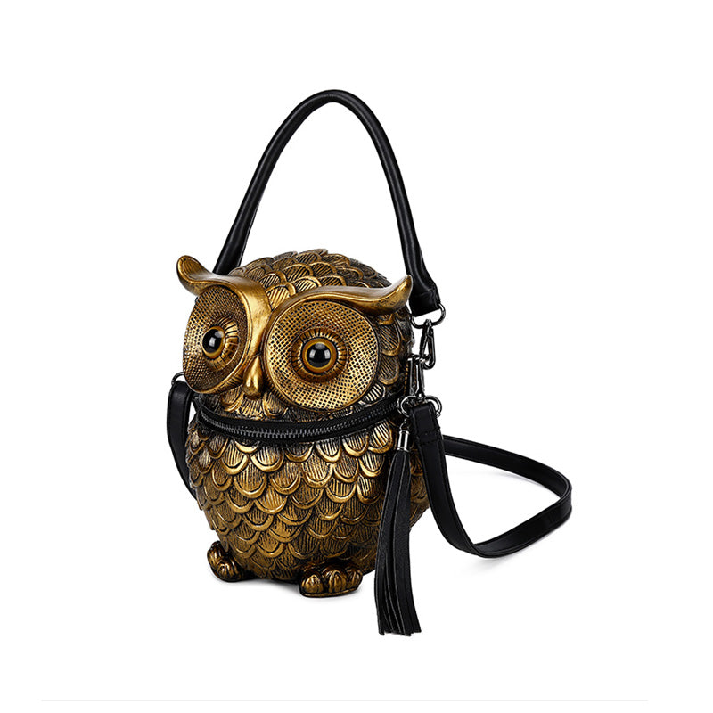 Handbag, HB-3186, Ladies Handbag - The Owl