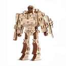 Jigsaw Puzzle - HG-D035, 3D Wooden Jigsaw Puzzle-Robot V
