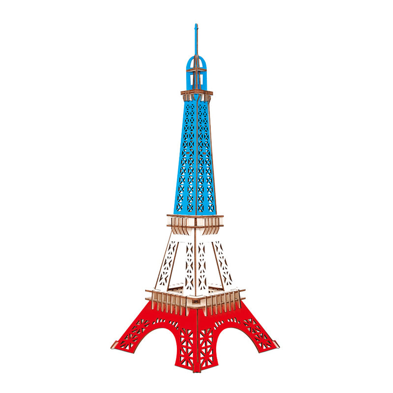 Jigsaw Puzzle, HG-F001, 3D Wooden Jigsaw Puzzle-Eiffel Tower