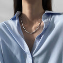 NL-12121,Titanium steel Necklace