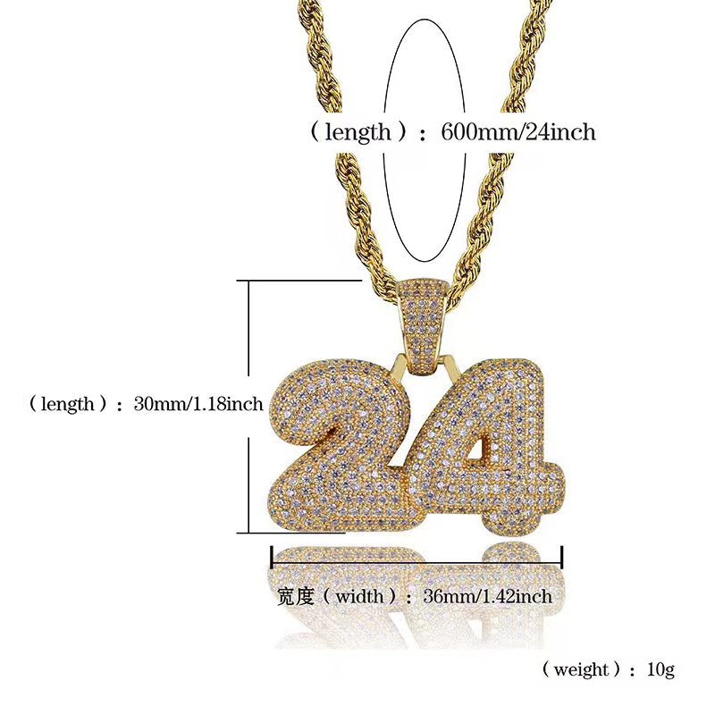 NL-24, HipHop Style No.24 Necklace