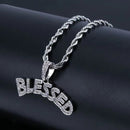 NL-BLESSED, HipHop Style Blessed Necklace
