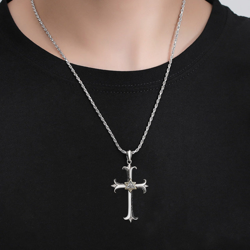 NL-DZ0033, Cross Necklace