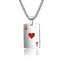 NL-GX1542, Stainless Steel ACE Necklace