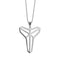 NL-LP1236, Stainless Steel Black Mamba Necklace
