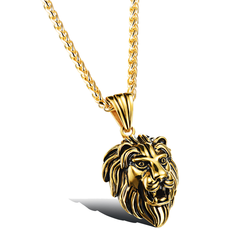 Necklace NL-GX1037,Lion Head Necklace