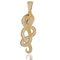 NL-P19040018, HipHop Style Cobra Necklace